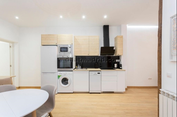 Apartamento en Centro de 1 Dormitorio #1858 en Madrid