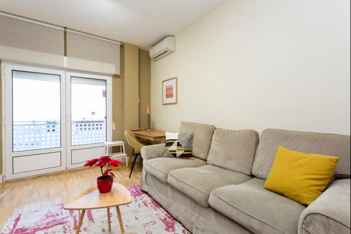 Apartamento en Centro de 1 Dormitorio #1860 en Madrid