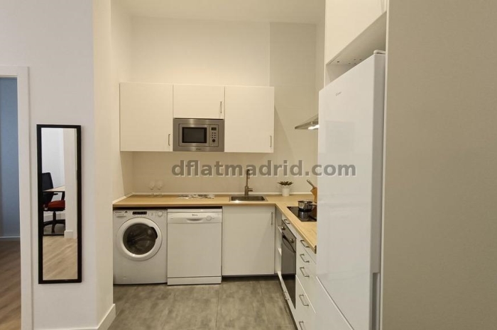 Apartamento Acogedor en Chamartin de 1 Dormitorio #1867 en Madrid