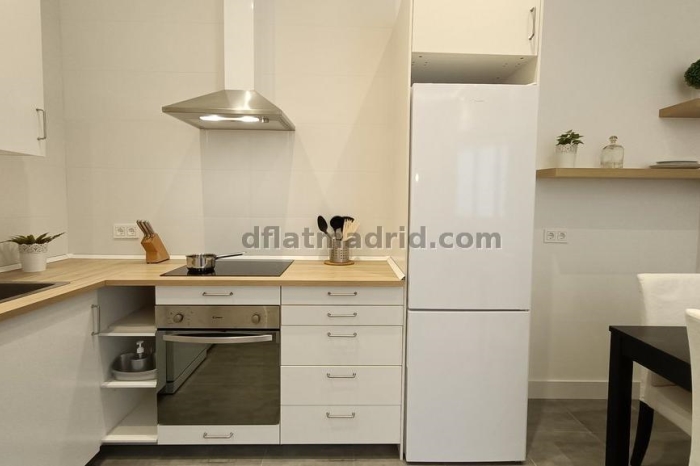 Apartamento Acogedor en Chamartin de 1 Dormitorio #1867 en Madrid