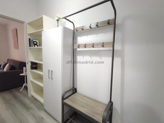 Apartamento Luminoso en Centro de 1 Dormitorio #1868 en Madrid