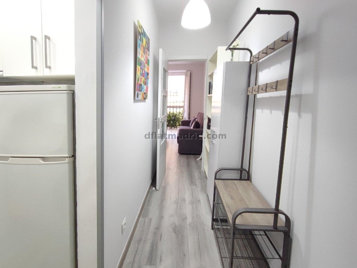 Apartamento Luminoso en Centro de 1 Dormitorio #1868 en Madrid