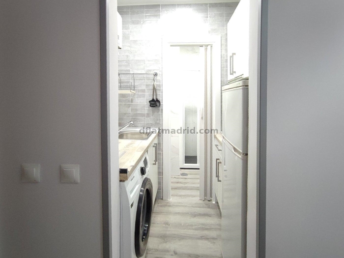 Apartamento Luminoso en Centro de 1 Dormitorio #1868 en Madrid