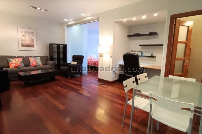 Apartamento Tranquilo en Chamartin de 1 Dormitorio #340 en Madrid