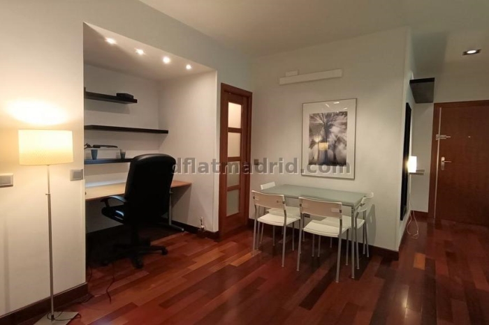 Apartamento Tranquilo en Chamartin de 1 Dormitorio #340 en Madrid