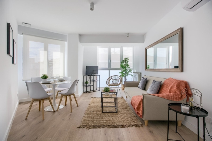 Apartamento en Tetuan de 1 Dormitorio #1883 en Madrid