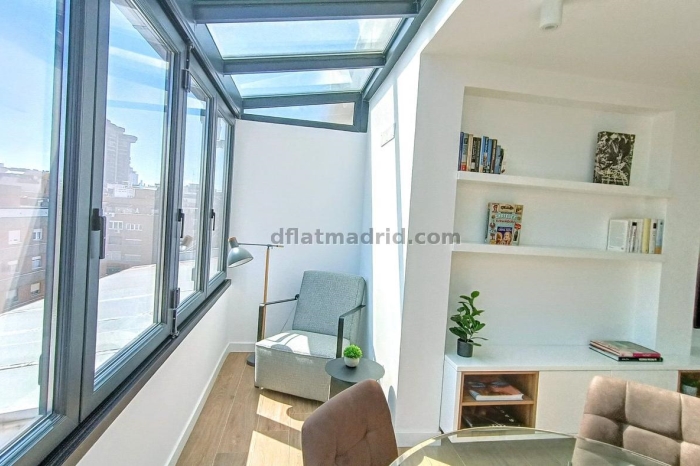 Atico en Chamartin de 1 Dormitorio #1879 en Madrid