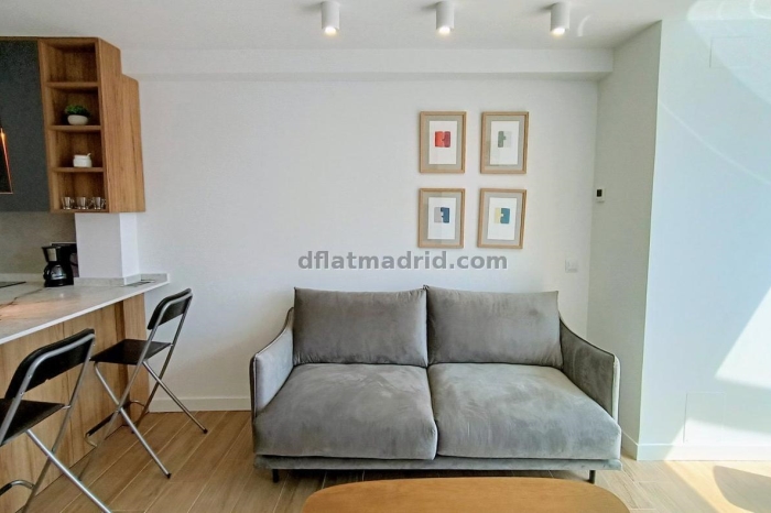 Atico en Chamartin de 1 Dormitorio #1879 en Madrid