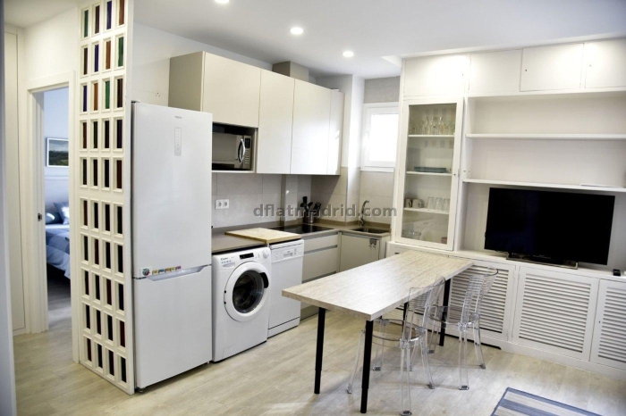 Apartamento Acogedor en Chamartin de 1 Dormitorio #1900 en Madrid