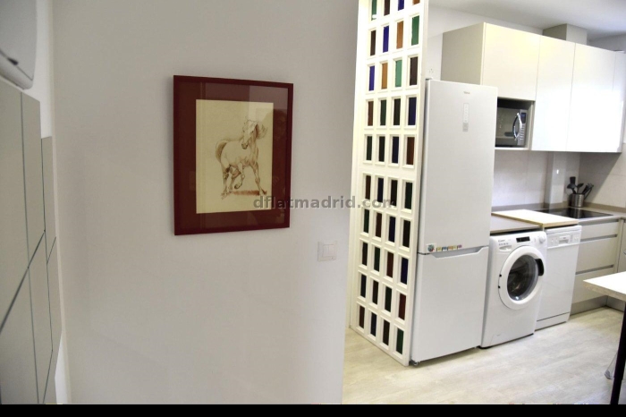 Apartamento Acogedor en Chamartin de 1 Dormitorio #1900 en Madrid