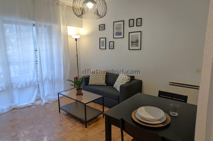 Apartamento en Centro de 1 Dormitorio con terraza #1901 en Madrid