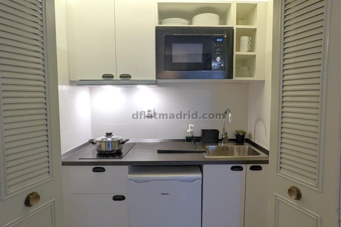 Apartamento en Centro de 1 Dormitorio con terraza #1901 en Madrid