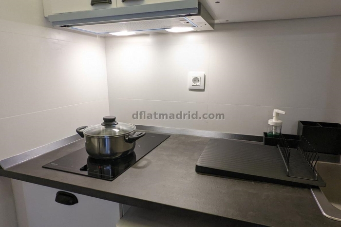 Apartamento en Centro de 1 Dormitorio con terraza #1901 en Madrid