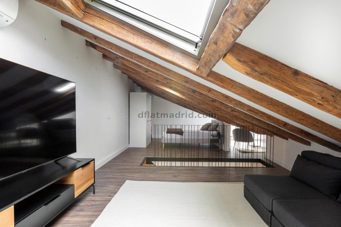 Spacious Penthouse in Centro of 2 Bedrooms #1906 in Madrid