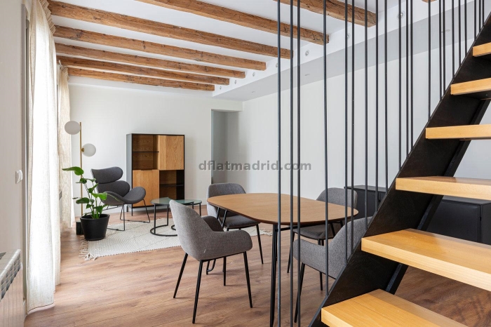 Spacious Penthouse in Centro of 2 Bedrooms #1906 in Madrid