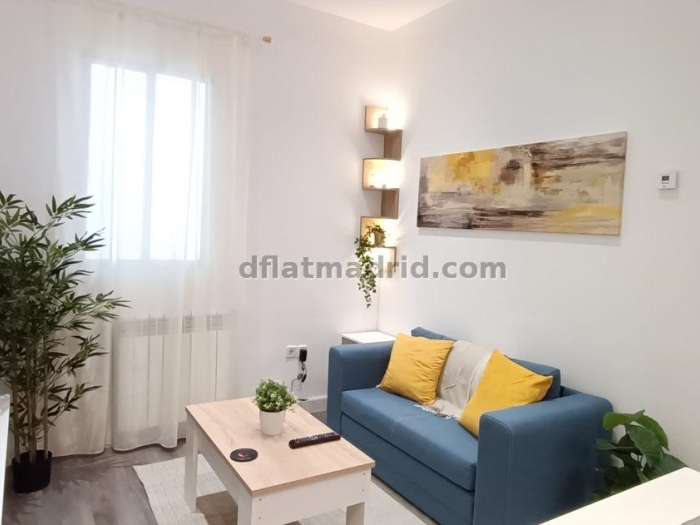 Apartamento Tranquilo en Tetuan de 1 Dormitorio #1916 en Madrid