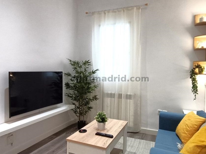 Apartamento Tranquilo en Tetuan de 1 Dormitorio #1916 en Madrid