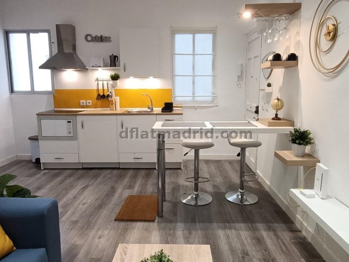 Apartamento Tranquilo en Tetuan de 1 Dormitorio #1916 en Madrid