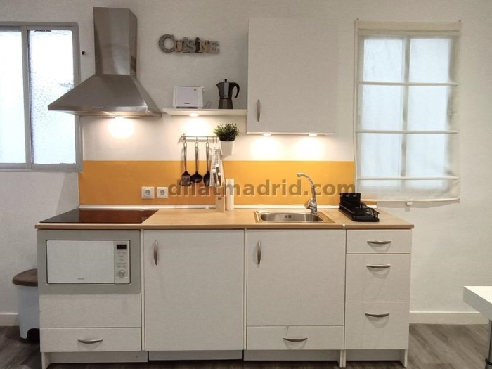 Apartamento Tranquilo en Tetuan de 1 Dormitorio #1916 en Madrid