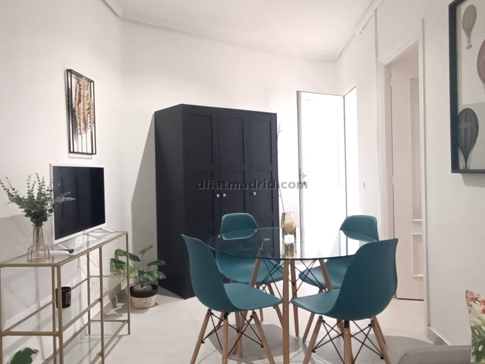 Apartamento con Terraza de 1 Dormitorio #1918 en Madrid