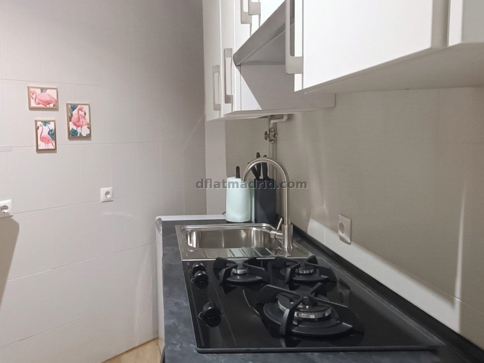 Apartamento con Terraza de 1 Dormitorio #1918 en Madrid