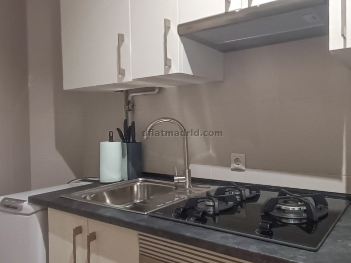 Apartamento con Terraza de 1 Dormitorio #1918 en Madrid