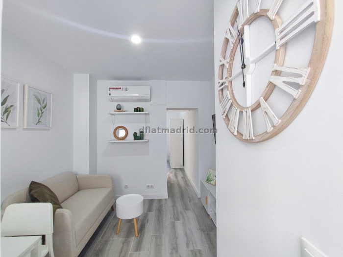 Apartamento Acogedor en Chamartin de 1 Dormitorio #1891 en Madrid