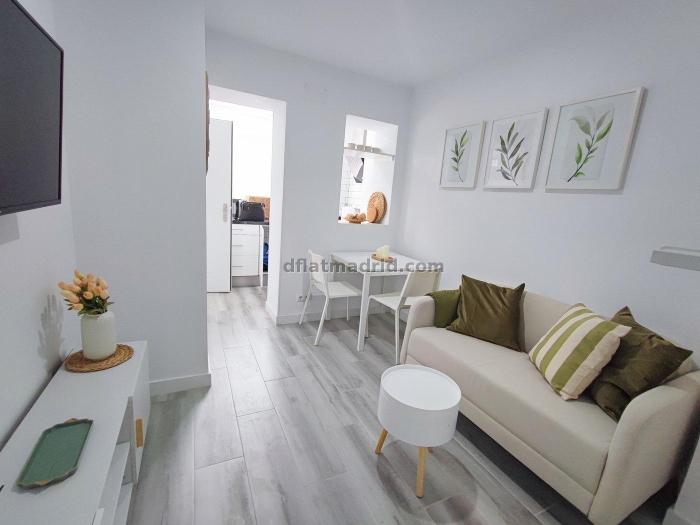 Apartamento Acogedor en Chamartin de 1 Dormitorio #1891 en Madrid