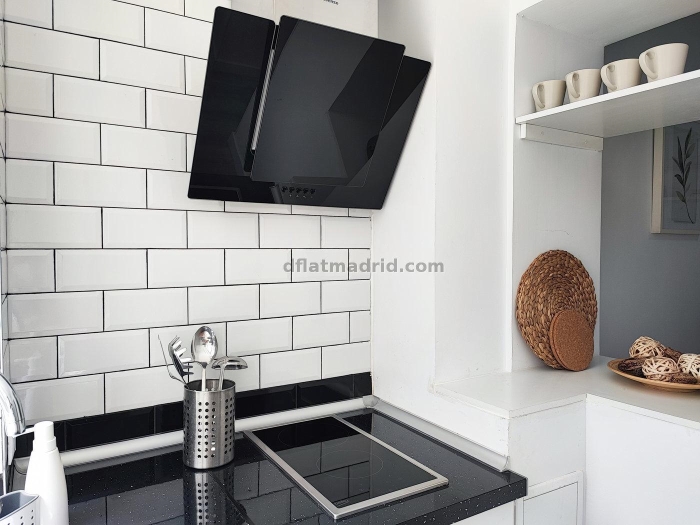 Apartamento Acogedor en Chamartin de 1 Dormitorio #1891 en Madrid