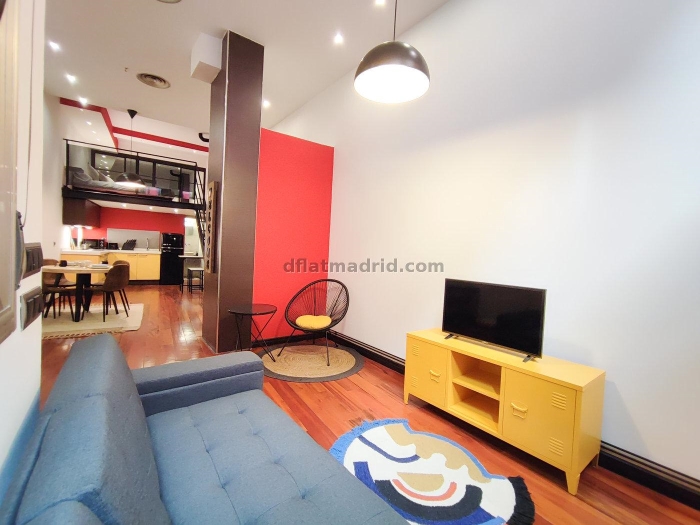 Apartamento Acogedor en Principe Pio de 1 Dormitorio #1963 en Madrid