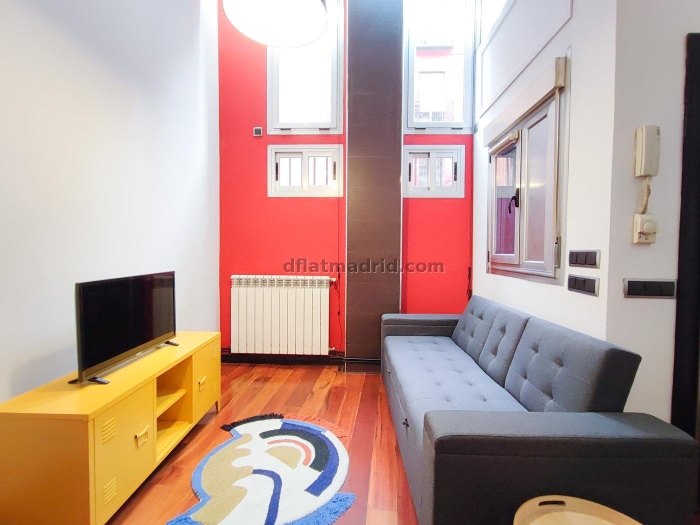 Apartamento Acogedor en Principe Pio de 1 Dormitorio #1963 en Madrid