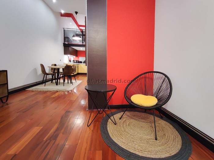 Apartamento Acogedor en Principe Pio de 1 Dormitorio #1963 en Madrid