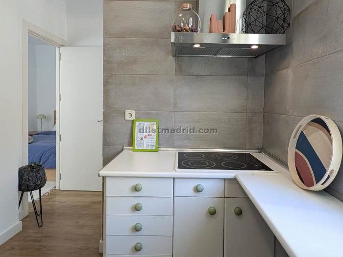 Apartamento luminoso en Centro de 1 Dormitorio #1988 en Madrid