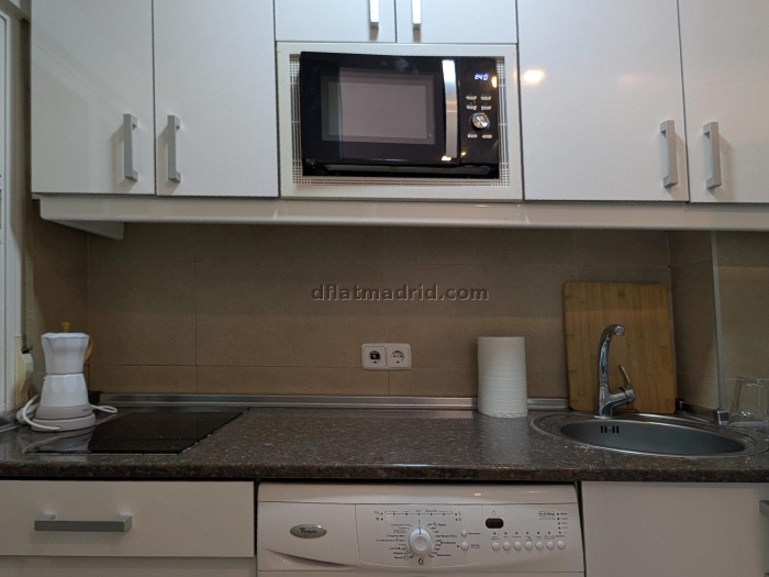 Apartamento en Chamartin de 1 Dormitorio #2013 en Madrid